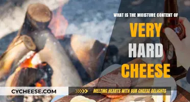Understanding Moisture Content in Very Hard Cheese: A Comprehensive Guide