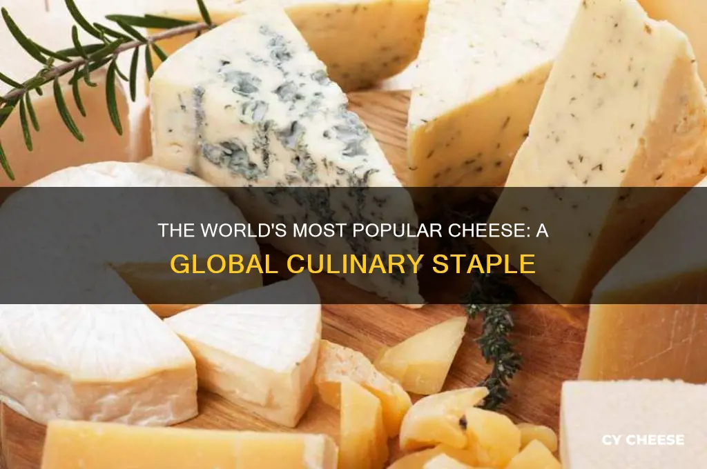 what is the most common cheese in the world