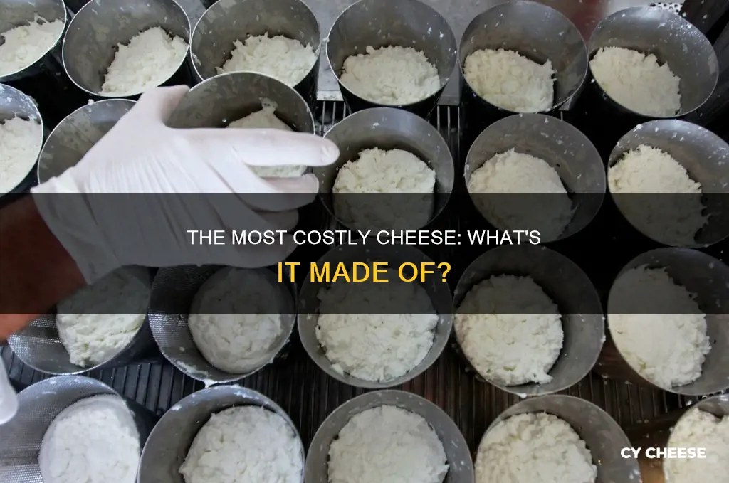 what is the most expensive cheese made from