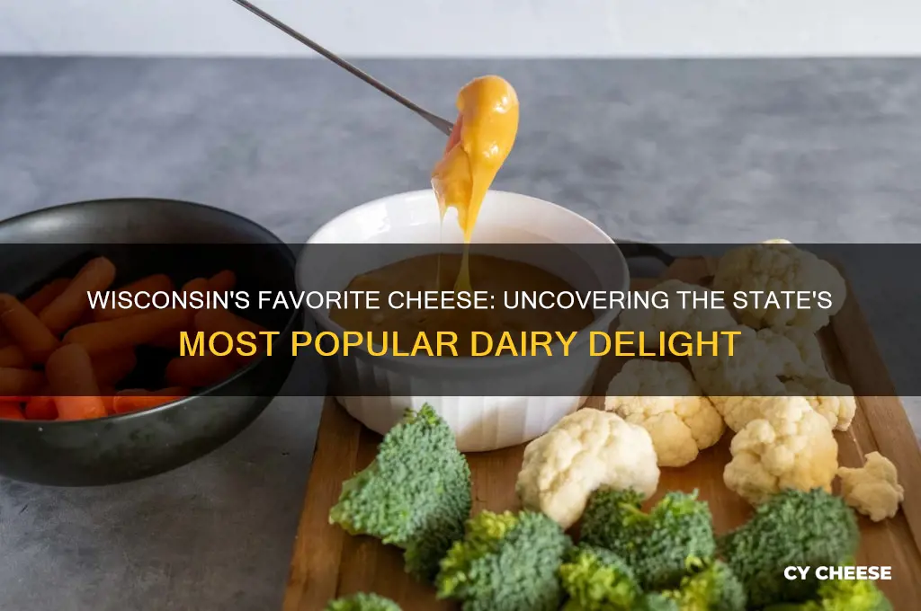 what is the most popular cheese in wisconsin