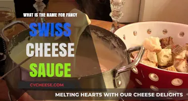 Swiss Cheese Sauce: A Fancy Fondue Feast