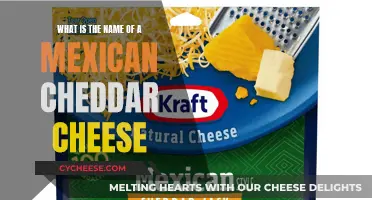 Exploring the Unique: Mexican Cheddar's Deliciously Different Name