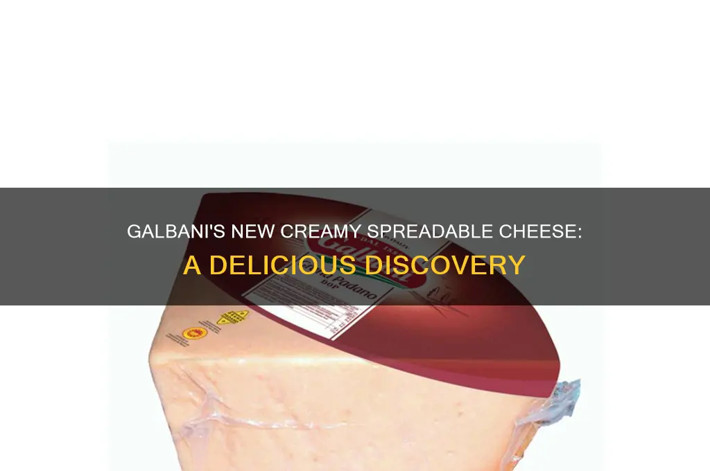 what is the name of galbani s new spreadable cheese