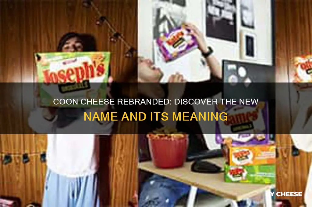 what is the new name for coon cheese