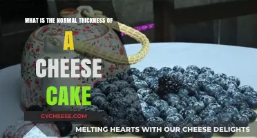 Understanding the Ideal Thickness for a Perfectly Baked Cheesecake