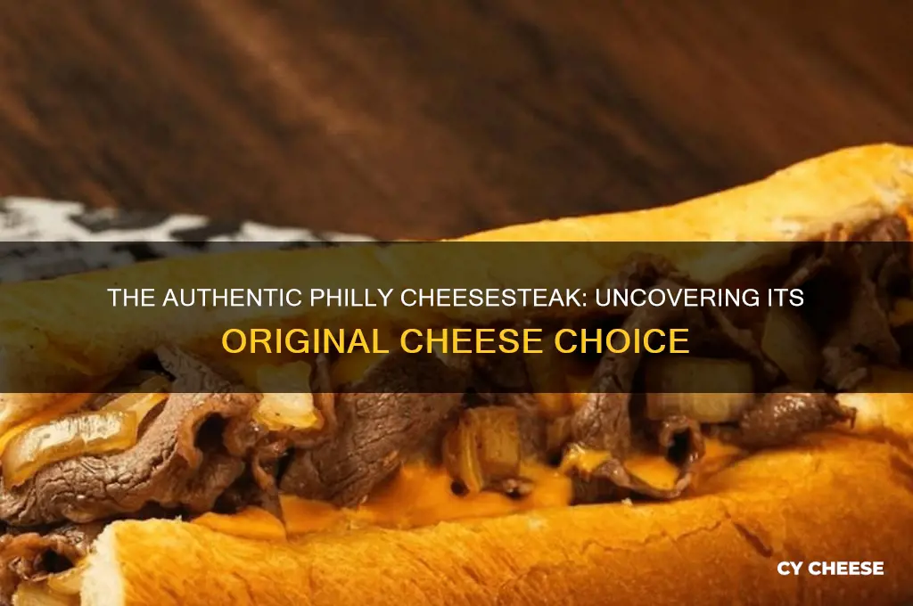 what is the original cheese on a philly cheesesteak