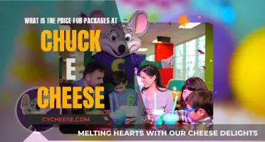 Chuck E. Cheese's Package Deals: How Much Do They Cost?