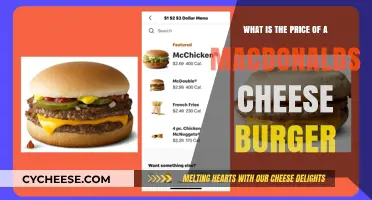 How Much Does a McDonald's Cheeseburger Cost Today?
