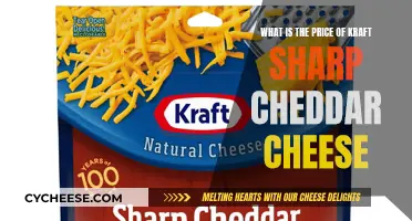 Kraft Cheddar Cheese: Price Guide for Your Next Meal