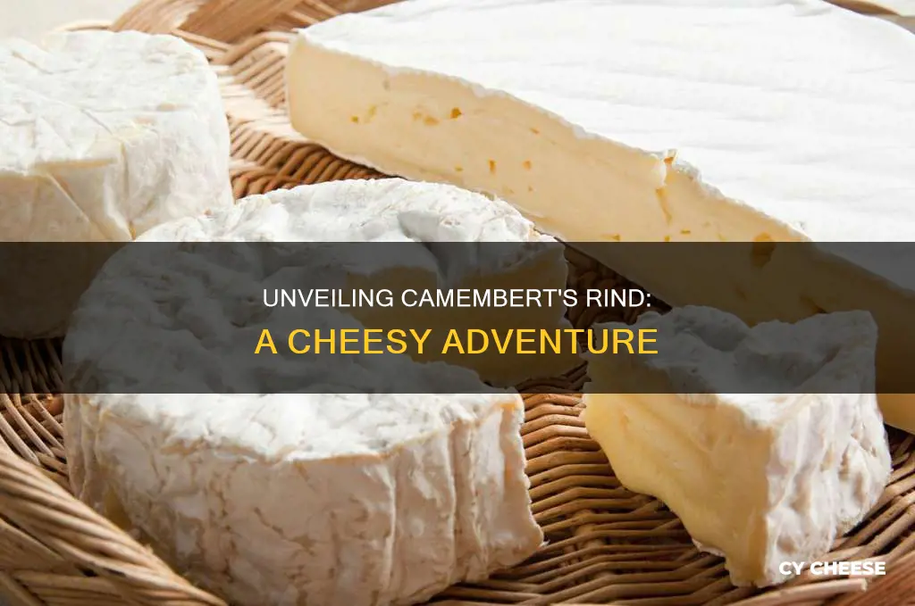 what is the rind of camembert cheese made of