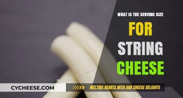String Cheese: How Much is a Serving?
