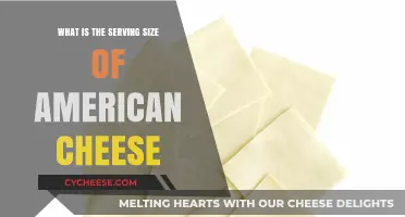 American Cheese: How Much is a Serving?