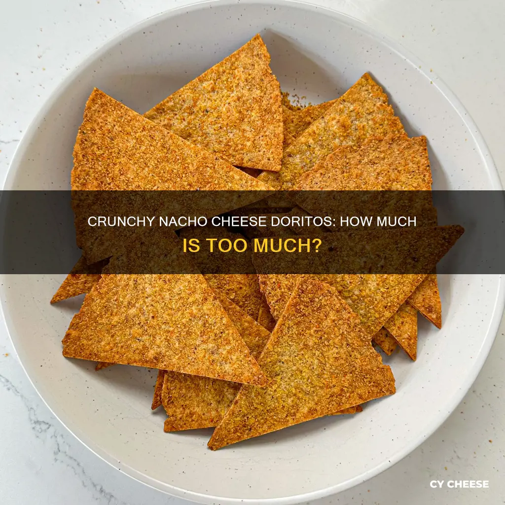 what is the serving size of nacho cheese doritos