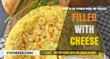 Discover the Spanish Word for Cheese-Filled Tortilla: A Culinary Delight
