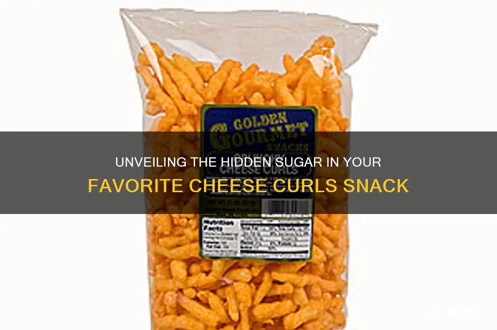 what is the sugar content of cheese curls