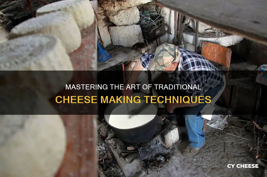 what is the traditional way of cheese making