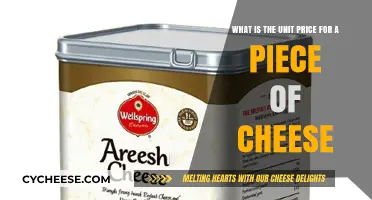 Understanding Cheese Unit Pricing: Cost per Piece Explained Simply