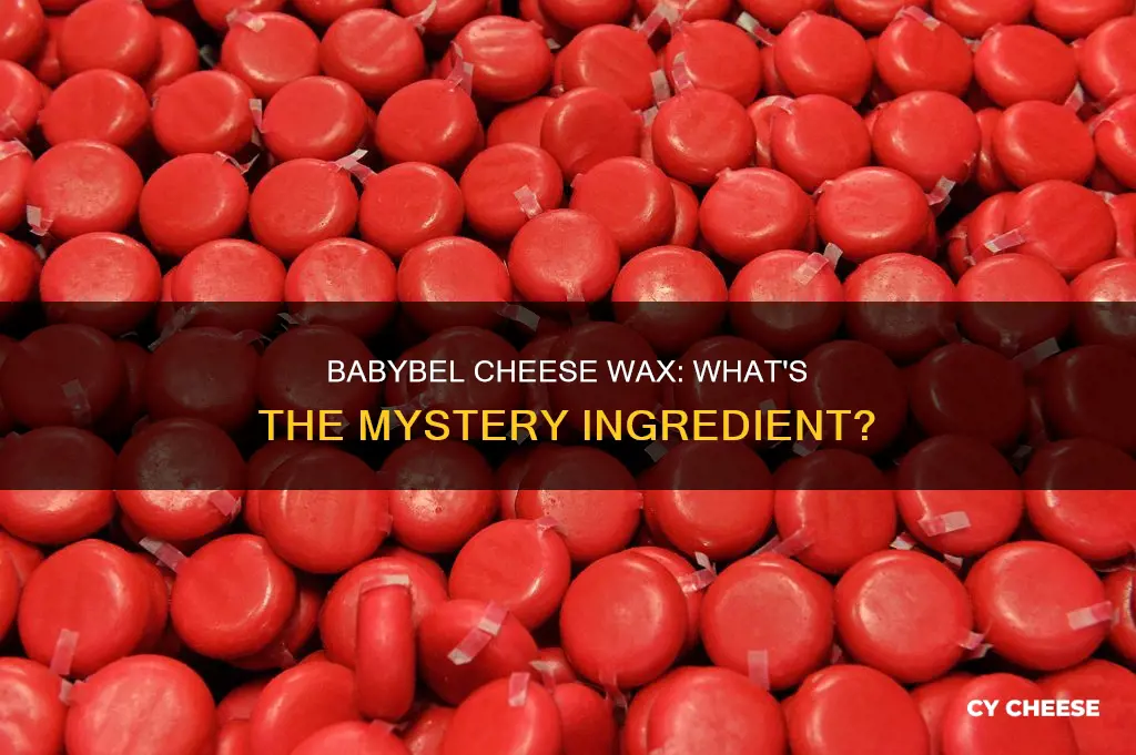 what is the wax on babybel cheese made of