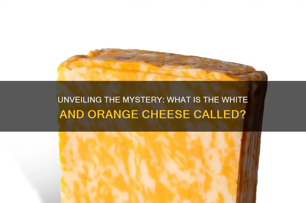 what is the white and orange cheese called