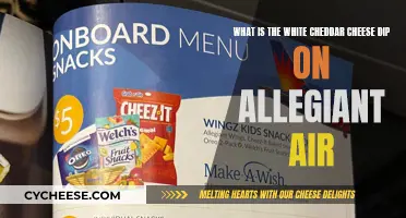 Unveiling the Mystery: White Cheddar Cheese Dip on Allegiant Air