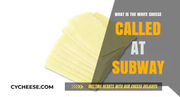 Discovering Subway's White Cheese: Name, Flavor, and Uses Explained