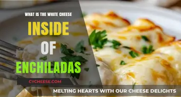 Unveiling the Creamy Mystery: What's the White Cheese in Enchiladas?