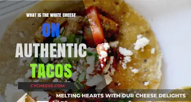Authentic Tacos' Secret: Unveiling the White Cheese Mystery