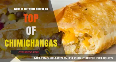 What's the Creamy White Cheese Topping Chimichangas? Explained