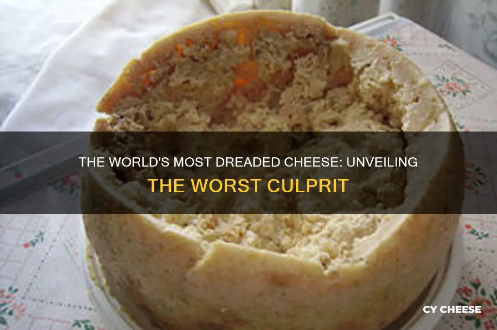what is the worst cheese in the world