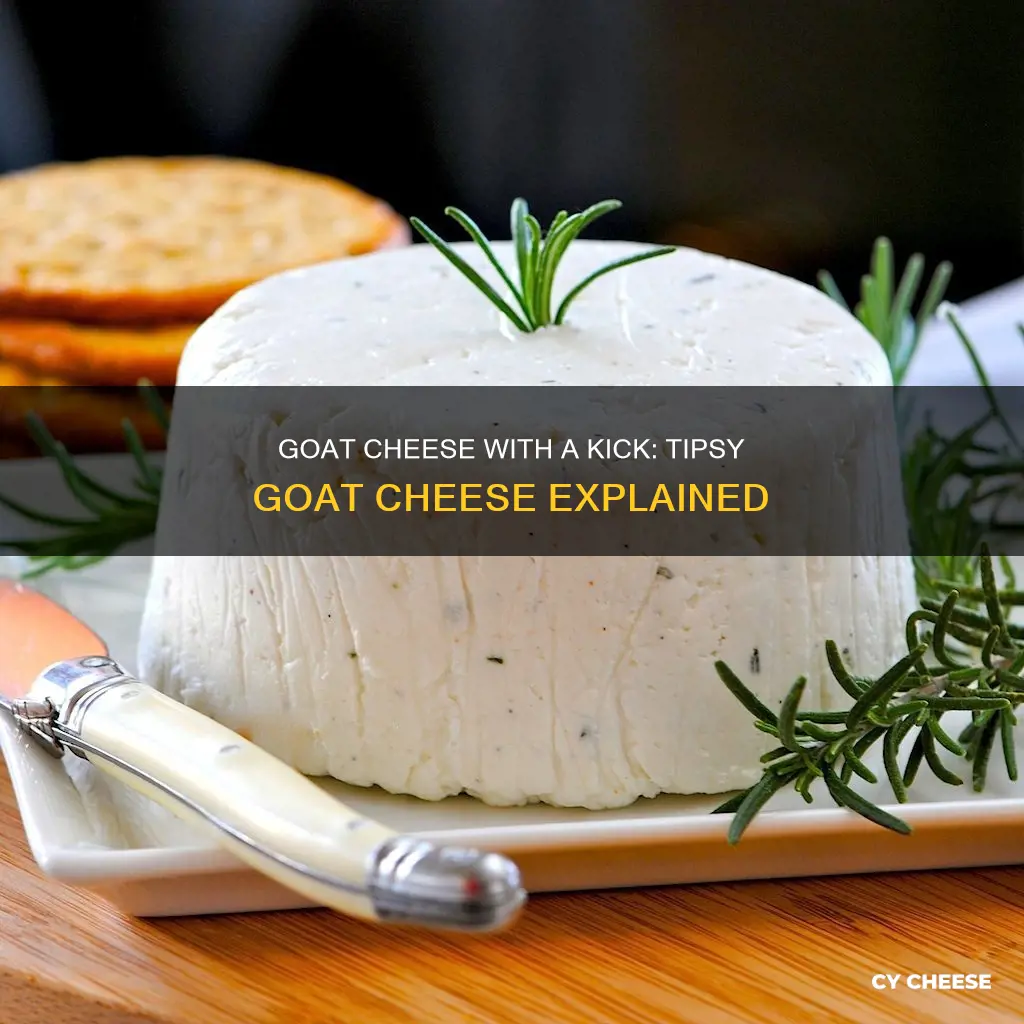 what is tipsy goat cheese