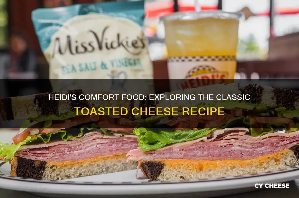 what is toasted cheese from the book heidi