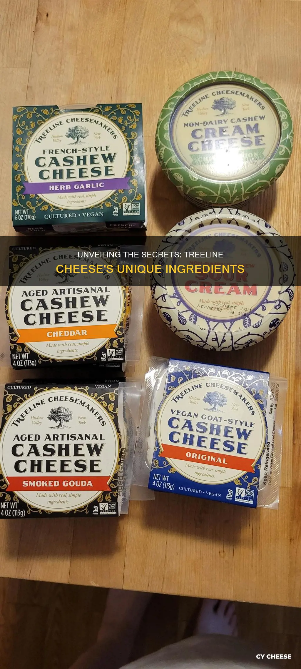 what is treeline cheese made from