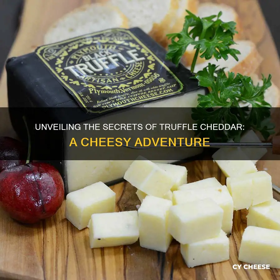 what is truffle cheddar cheese