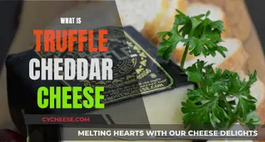 The Decadent Truffle Cheddar Cheese: A Gourmet's Delight
