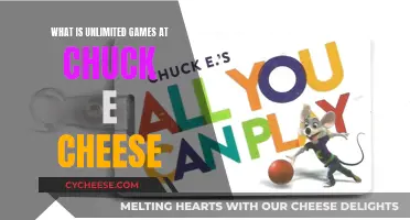 Chuck E Cheese's Unlimited Games: Playtime Without Limits