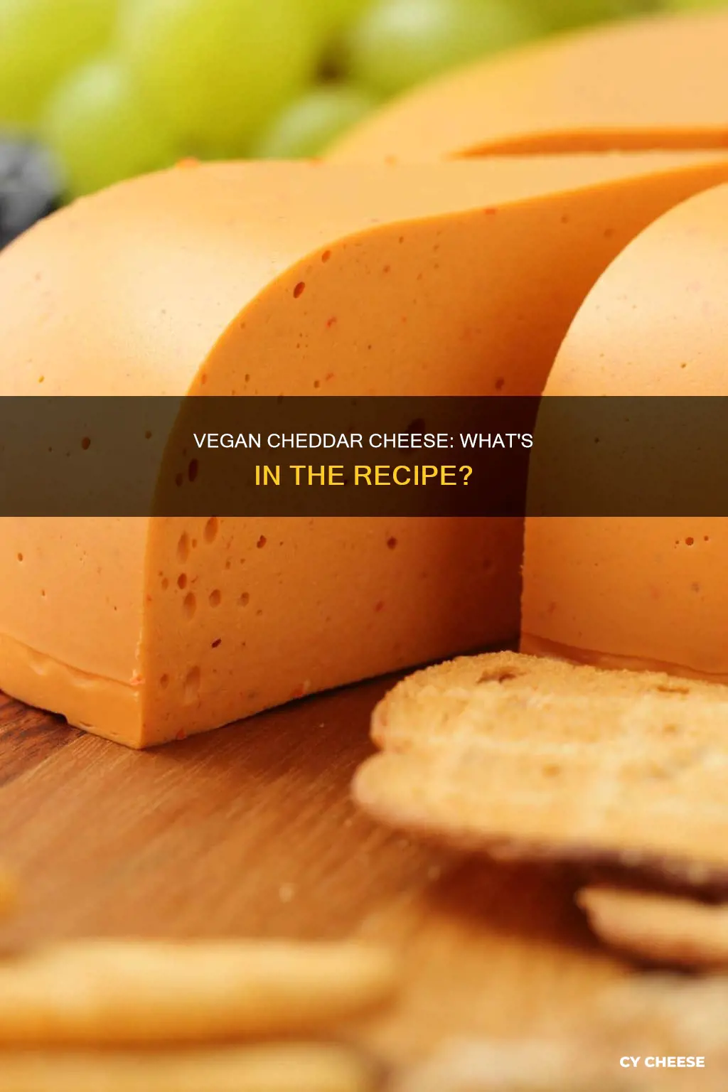 what is vegan chedder cheese made from
