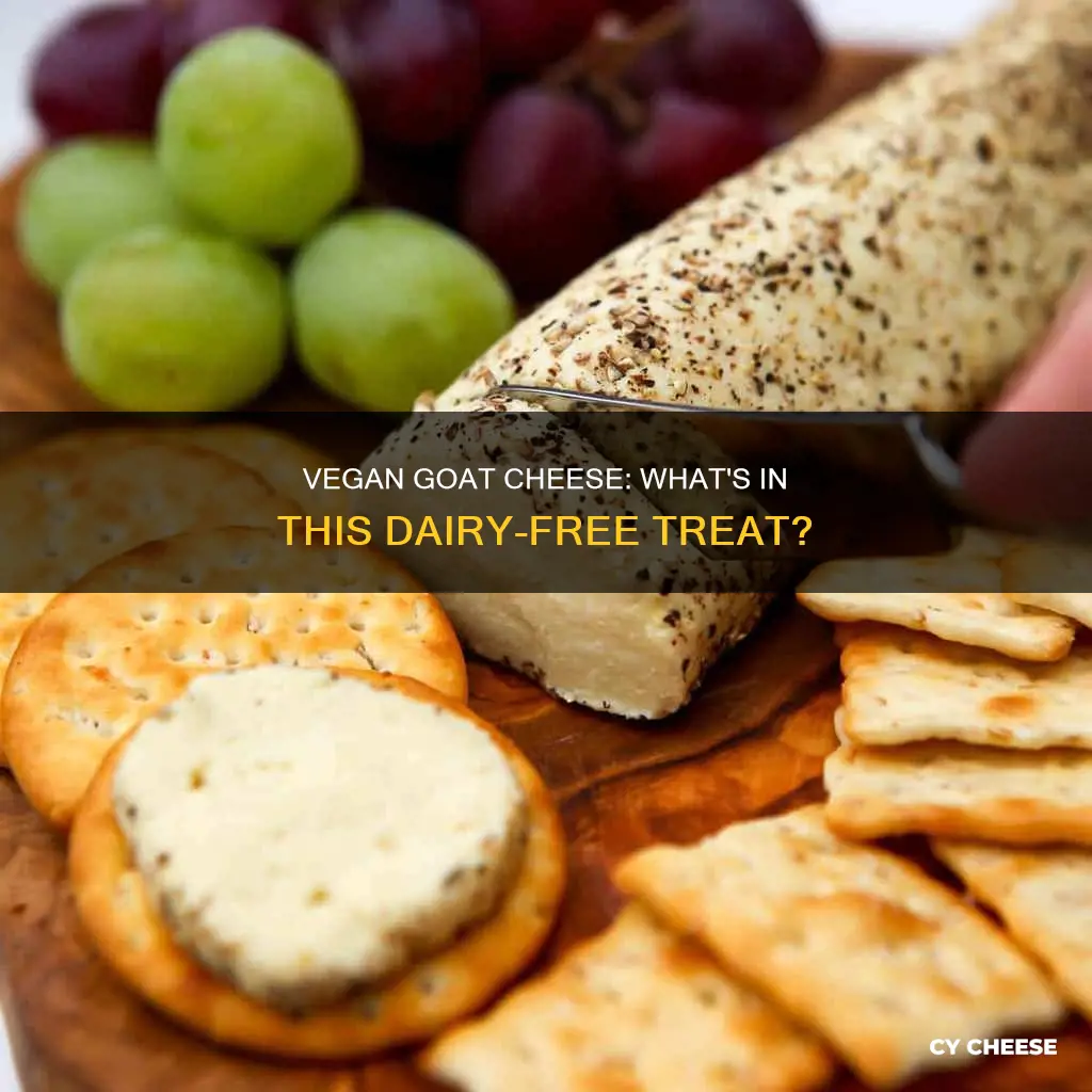 what is vegan goat cheese made of