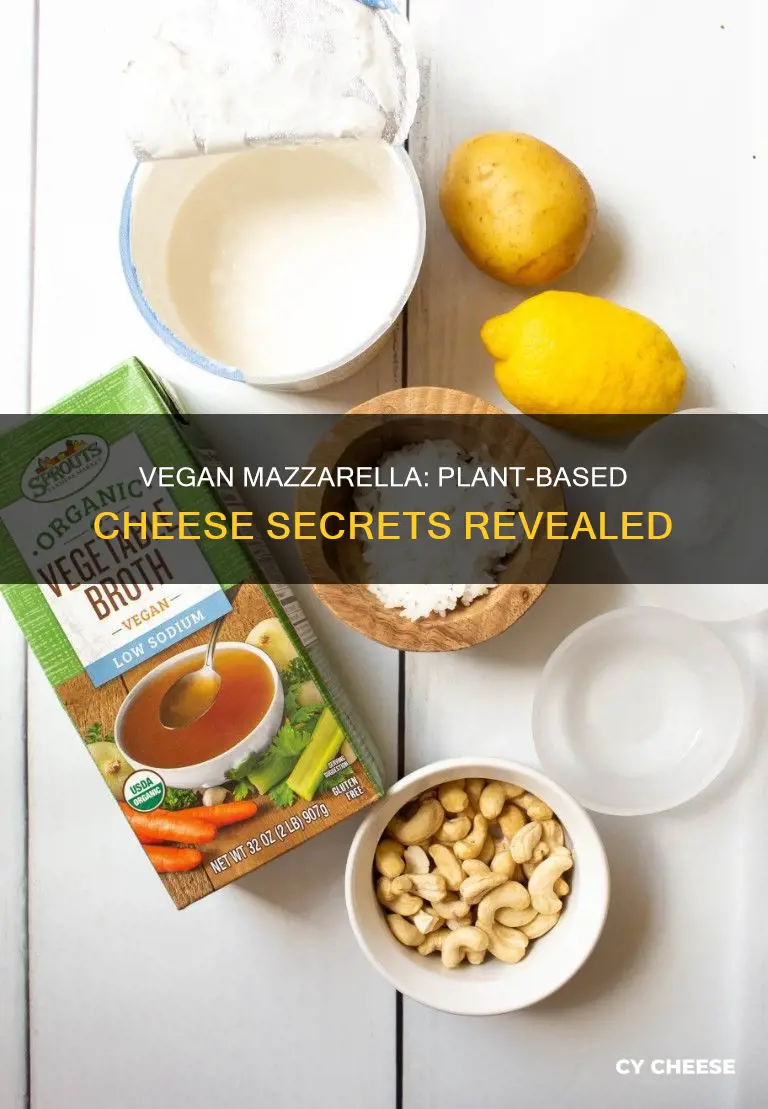 what is vegan mazzarella cheese made of