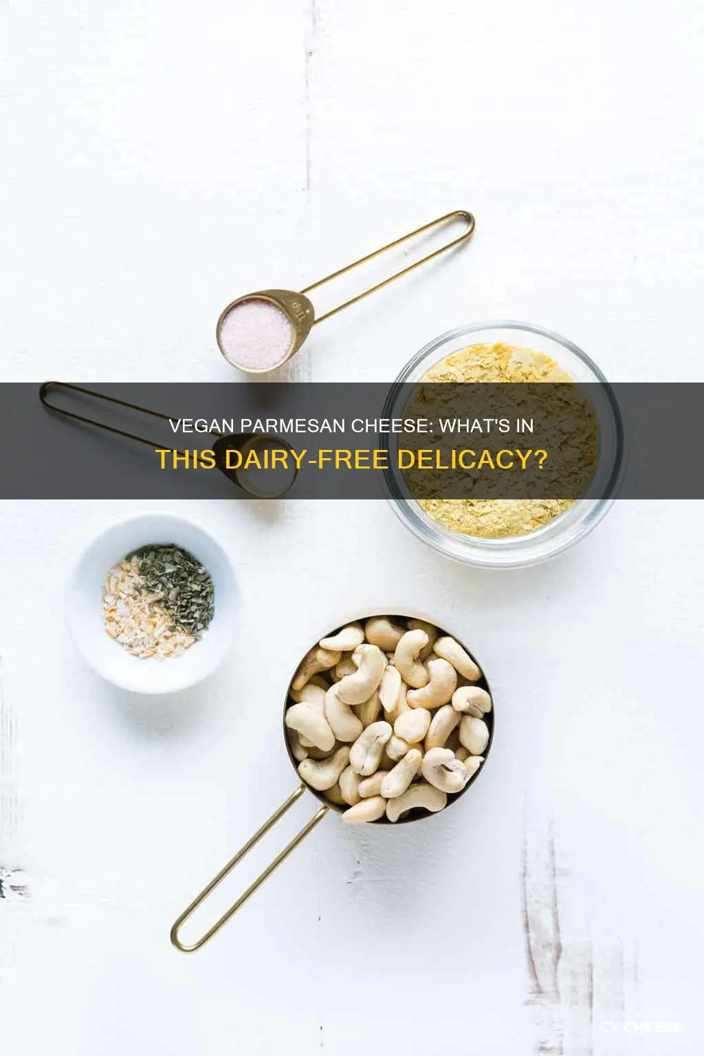 what is vegan parmesan cheese made from