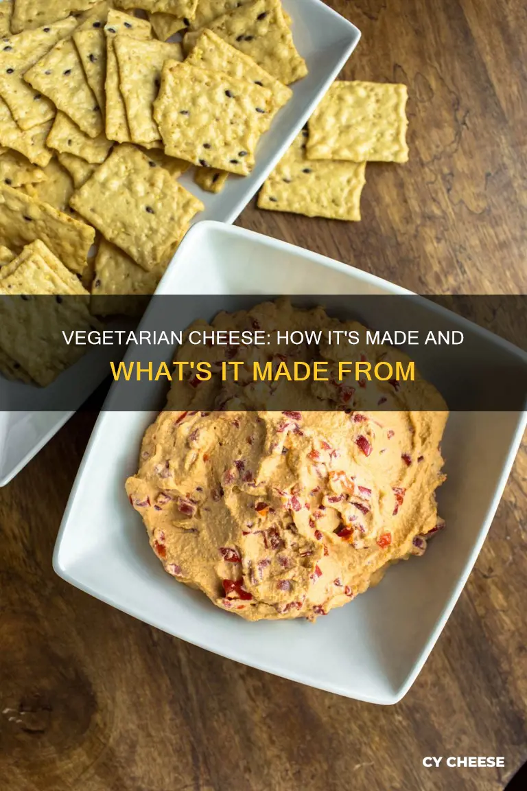 what is vegetarian cheese made from