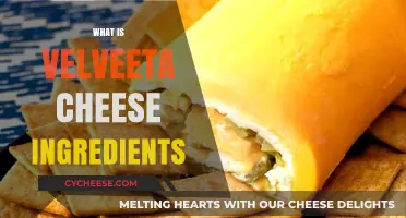 Unveiling Velveeta: A Deep Dive into Its Cheese Ingredients