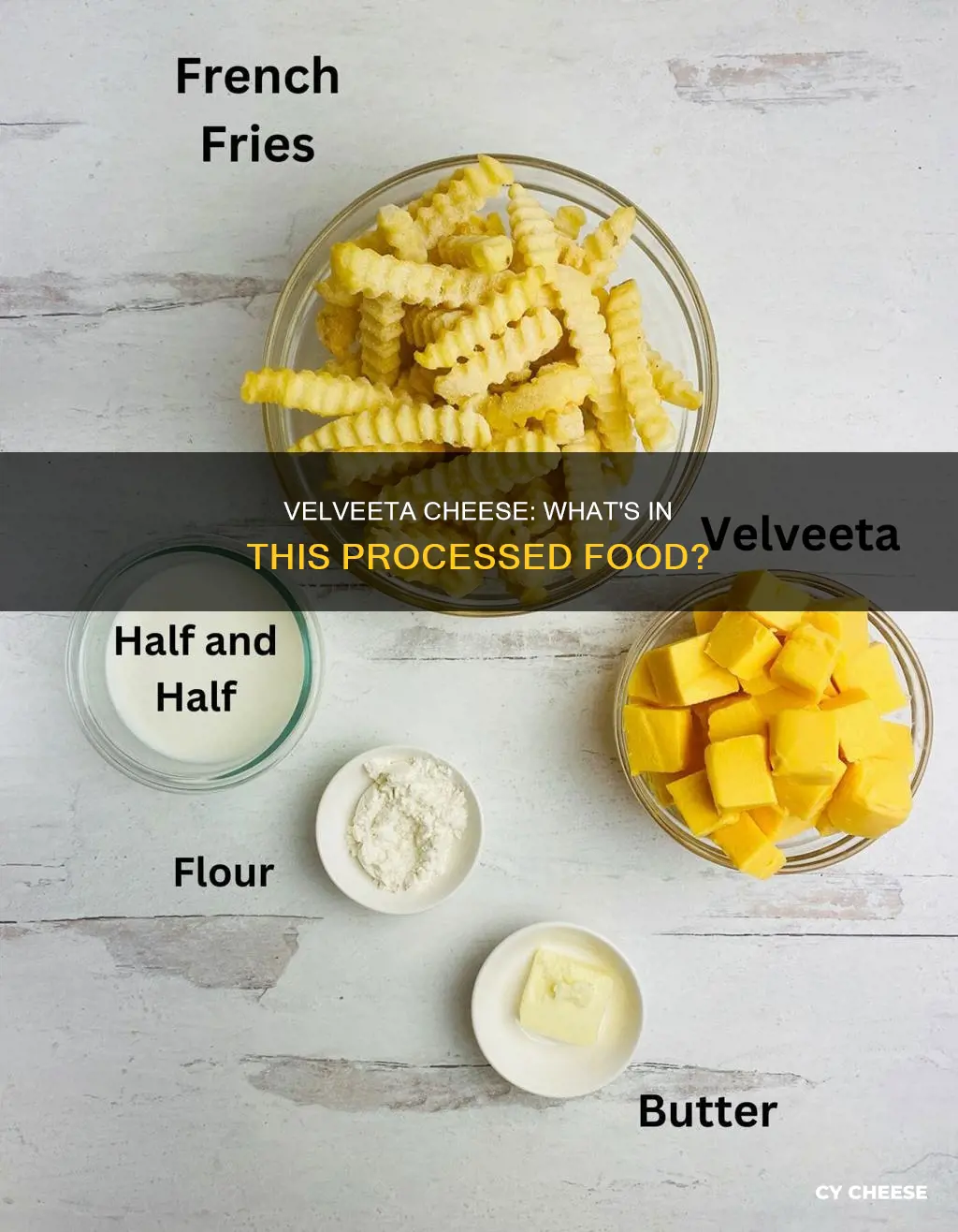 what is velveeta cheese made with