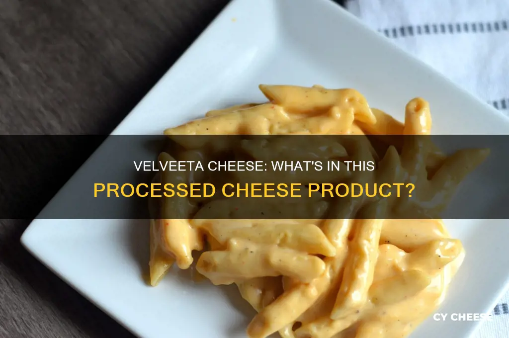 what is velveta cheese made of
