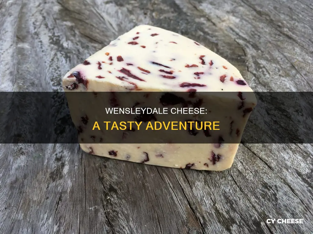what is wensleydale cheese like