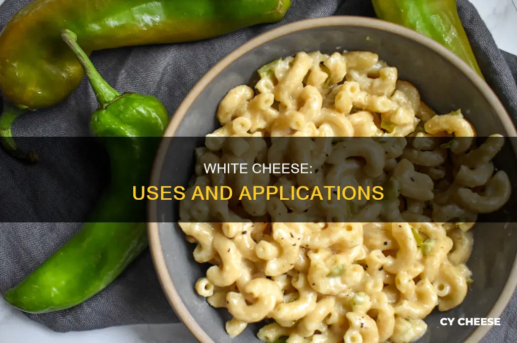 what is white cheese used for