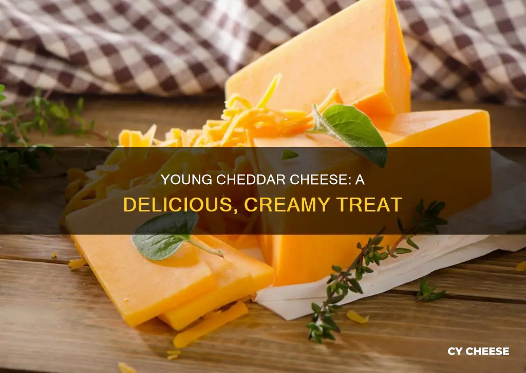 what is young cheddar cheese