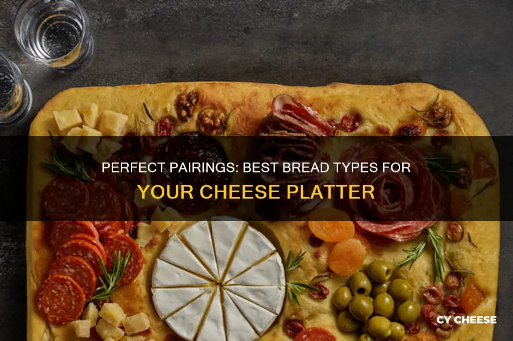 what kijnd iof bread for a cheese platter