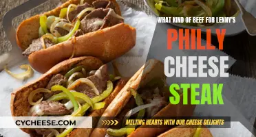 Philly Cheese Steak: The Best Beef for Lenny's Sandwiches