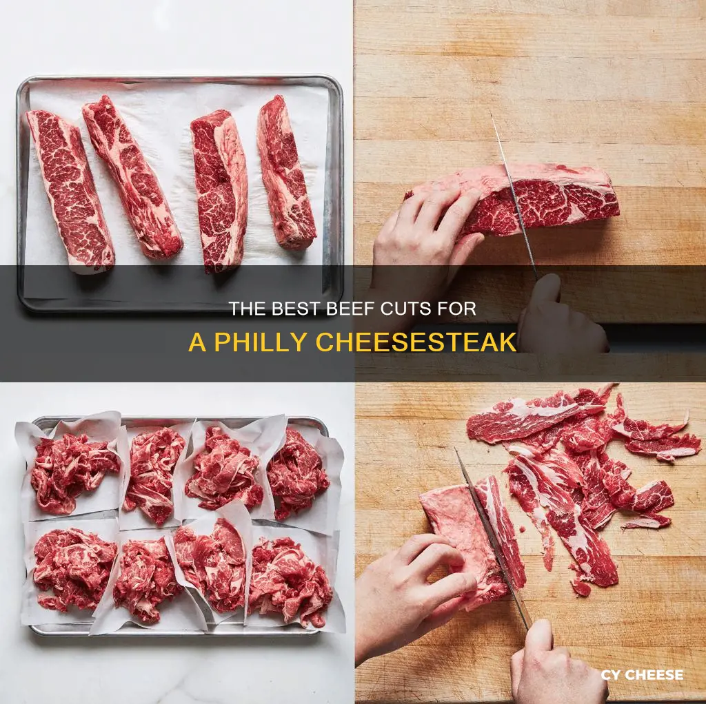 what kind of beef for philly cheese steak