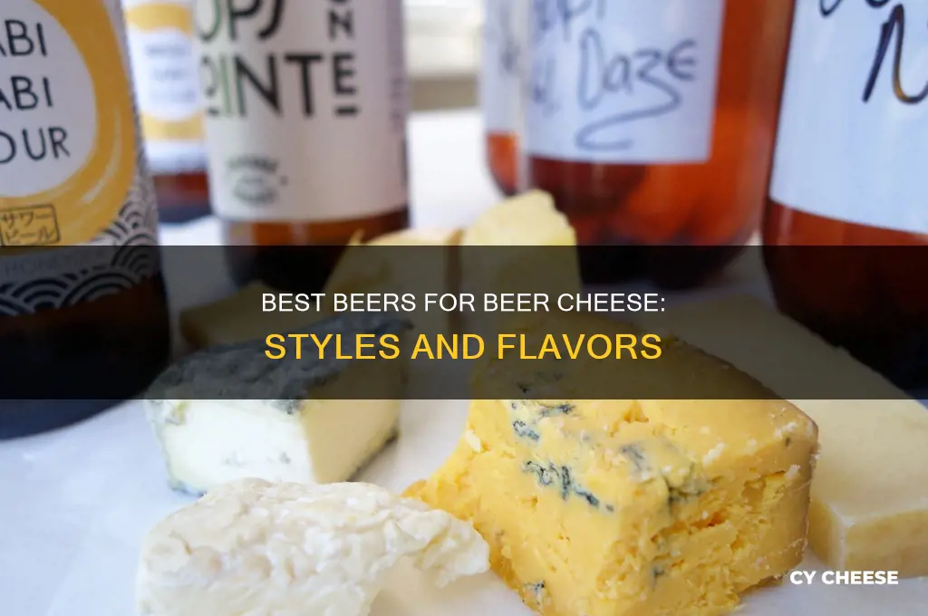 what kind of beer do you use for beer cheese